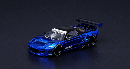 1/64 INNO64 Acura Honda NSX (NA) ROCKET BUNNY V2 AERO Metallic