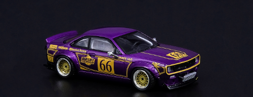 1/64 INNO 64 NISSAN SILVIA S14 ROCKET BUNNY Metallic Purple