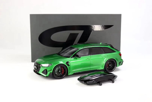 1/18 GT Spirit 2020 2021 Audi RS6 C8 RS6-R RS6R ABT (Green) with Luggage  Resin Car Model Limited 666 Pieces