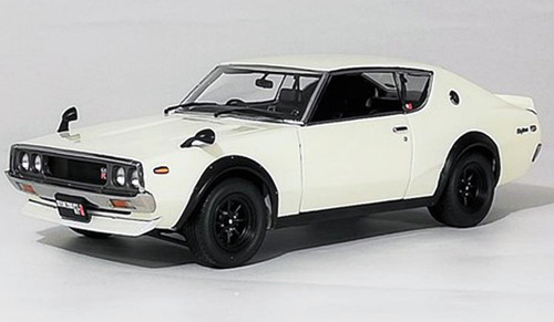 1/18 Kyosho Nissan Skyline 2000 GT-R (KPGC110) RHD (Right Hand Drive) White  Diecast Car Model