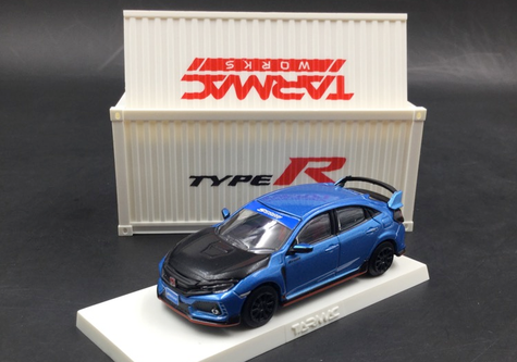 1/64 Tarmac Works Honda Civic Type R FK8 Spoon - LIVECARMODEL.com