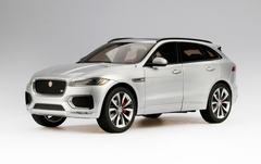  1/18 TSM Jaguar F-Pace Silver Diecast Car Model