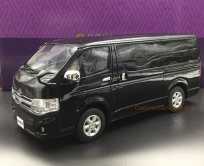 IG2802 1/18 T・S・D WORKS HIACE Matte Gray IG2802 T・S・D WORKS HIACE Matte Gray With Roof Rack – ignition model