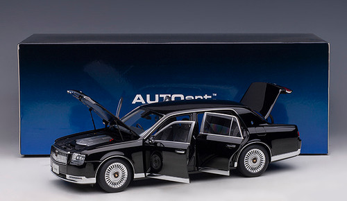 1/18 AUTOart 2018 Toyota Century (Black) Car Model - LIVECARMODEL.com