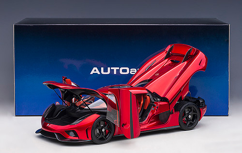 マックス 1/18 Autoart Koenigsegg Regera (Candy Red) Car Model