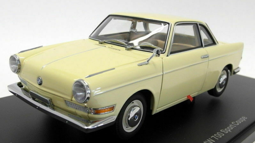 オートアート　1/18　BMW　700　スポーツ　クーペ 1/18 AUTOart BMW 700 Sport Coupe Cream Beige Car Model