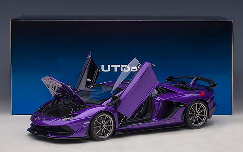 1/18 AUTOart Lamborghini Aventador SVJ (Viola Pasifae Pearl Purple