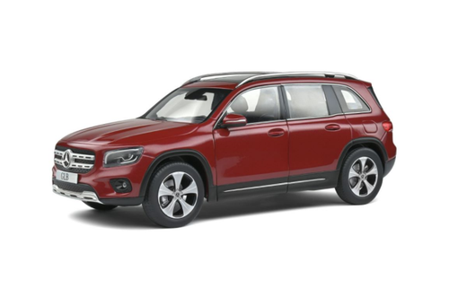 Mercedes-Benz GLB 1/18 ミニカー 赤 1/18 Soldio Mercedes-Benz GLB (X247) Rouge Patagonie 2019 Diecast