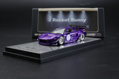 1/64 INNO 64 NSX (NA) ROCKET BUNNY V2 AERO Metallic Purple