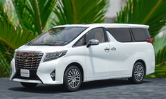 1/18 Toyota Alphard (White LHD) Diecast Car Model