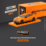  1/64 Tarmac Works Mercedes-Benz C63 AMG Black SeriesOrange