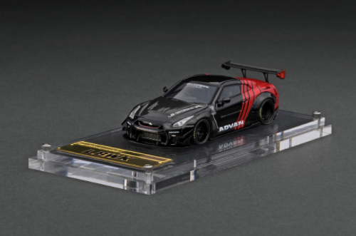 1/64 Ignition Model LB-WORKS Nissan GT-R R35 type 2 Black/Red