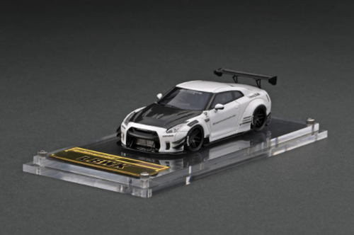 LB★Works Nissan GT-R White LR2個セット 1/64 Ignition Model LB-WORKS Nissan GT-R R35 type 2 White