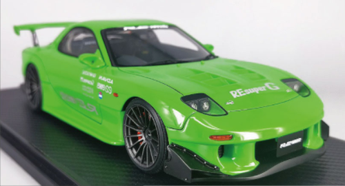 1/18 Ignition Model MAZDA RX-7 (FD3S) RE Amemiya Green