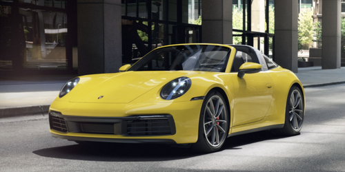 1/8 MINICHAMPS PORSCHE 911 (992) TARGA 4S - 2020 RACING YELLOW