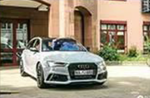 1/18 Well Audi RS6 (C7) Diecast full open White Diecast Car Model