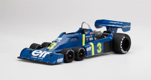 1/12 TSM Tyrrell P34 #3 1976 Swedish GP Winner Resin Car Model