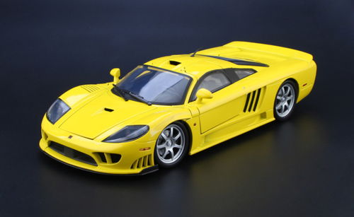 1/12 Motormax Saleen S7 (Yellow) Diecast Car Model - LIVECARMODEL.com