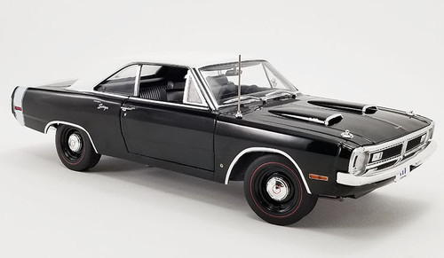 1/18 ACME 1970 Dodge Dart Swinger White Vinyl Top Diecast Car