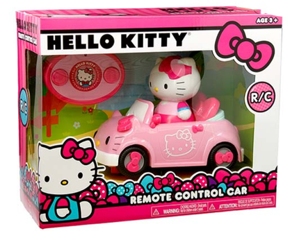 Jada R/C Remote Control Hello Kitty Remote Control Car (Pink ...