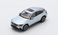 1/43 2016 Mercedes-Benz GLC Coupe (Diamond Silver Metallic) Car Model