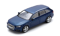 1/43 Audi A4 Avant 2016 Scuba Blue Car Model