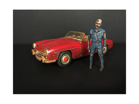 American Diorama Zombie Mechanic Figurine I For 1/18 Scale Models main image 1