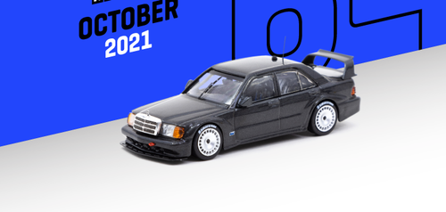 1/64 Tarmac Works Mercedes-Benz 190 E 2.5-16 Evo II Racing Version