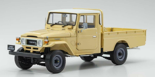 1/18 Kyosho Toyota Land Cruiser 40 Pickup Truck (Beige) Diecast