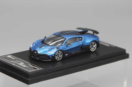 (Blue) Divo Bugatti Micro Time 1/64 ディーヴォ ブガッティ 1/64 Micro TIME Diecast Model Car ミニカー