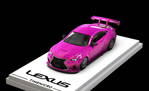 1/64 TIME MICRO Pandem Lexus RCF (Matt Pink Purple) - YouTube