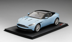 1/18 Top Speed Aston Martin DB11 Frosted Glass Blue Resin Car Model