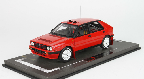 1/18 BBR Lancia Delta HF Integrale 16V Red Resin Car Model Limited