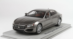 1/18 BBR Maserati Quattroporte MY17 Gran Sport (Grey) Resin Car Model Limited 50 Pieces