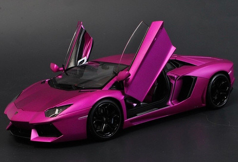1/18 Welly FX Lamborghini Aventador LP700-4 (Gloss Purple