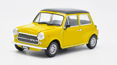 1/24 Welly FX Mini Cooper 1300 Mr. Bean (Yellow) Diecast Car Model