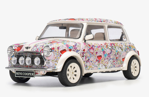 1/12 NSL Mini Cooper Sunflower Edition Diecast Car Model Limited