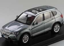 1/18 Dealer Edition BMW X3 2nd Generation F25 (2011–2017) (Grey) Diecast Car Model