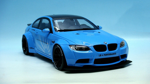 1/18 GT Spirit GTSpirit BMW E92 M3 LB Libertywalk Widebody (Blue