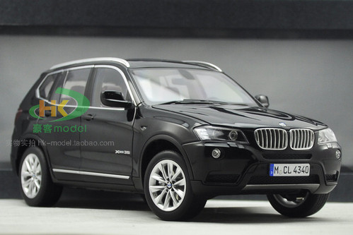1/18 RMZ BMW X3 F25 (Black) Diecast Car Model - LIVECARMODEL.com