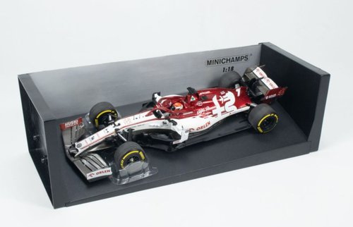 Raikkonen Minichamps 1/43 F1 Alfa Romeo Kimi Raikkonen GP Monaco 2019 432pcs - Collection