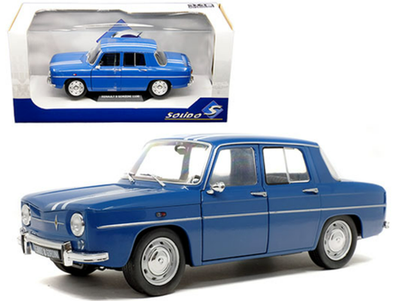 1/18 Solido 1967 Renault 8 Gordini 1100 Bleu Gordini Blue Diecast