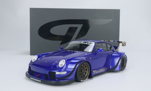 1/18 GT Spirit 1992 Porsche 911 964 RWB Body Kit Tsubaki Blue