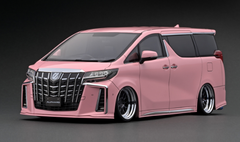 1/18 Ignition Model Toyota Alphard (H30W) Executive Lounge S Pink Resin Car Model Limited 160 Pieces