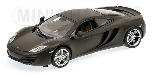 1/18 Minichamps McLaren MP4-12C (Matte Black) Diecast Car Model