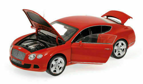 1/18 Minichamps 2011 Bentley Continental GT (Red) Diecast Car