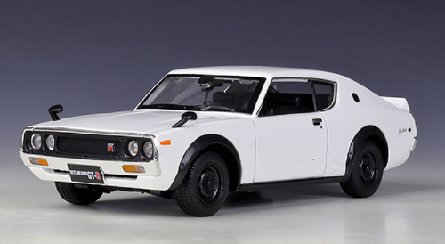 1/24 Maisto 1973 Nissan Skyline 2000 GT-R KPGC110 (White) Diecast