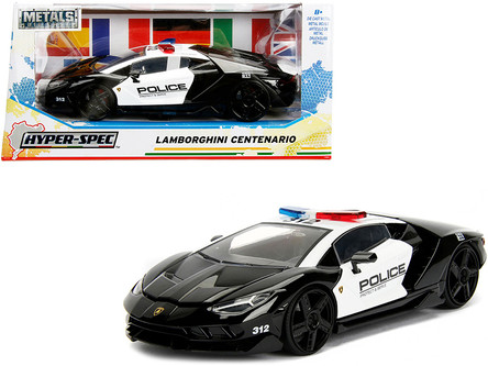 1:24 Lamborghini Centenario LP770-4 Modèle Voiture Diecast Vehicle Collection Noir 