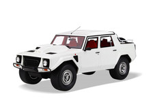 1/18 Kyosho Lamborghini LM002 (White) Enclosed Car Model