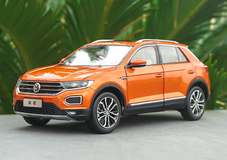 1/18 Dealer Edition Volkswagen VW T-ROC TROC (Orange) Diecast Car Model